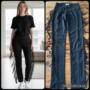 One Teaspoon Fringe Side Skinny Pants